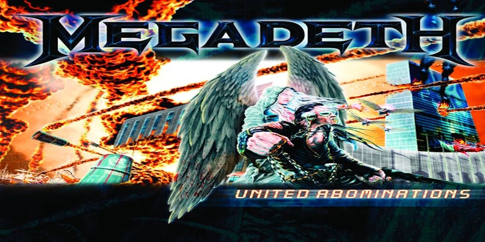 YouTube screenshot for album cover of Megadeth - United Abominations featuring song Gears of War