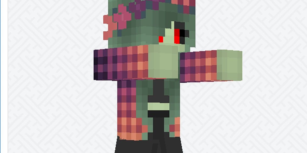 Minecraft Zombie Girl Skin