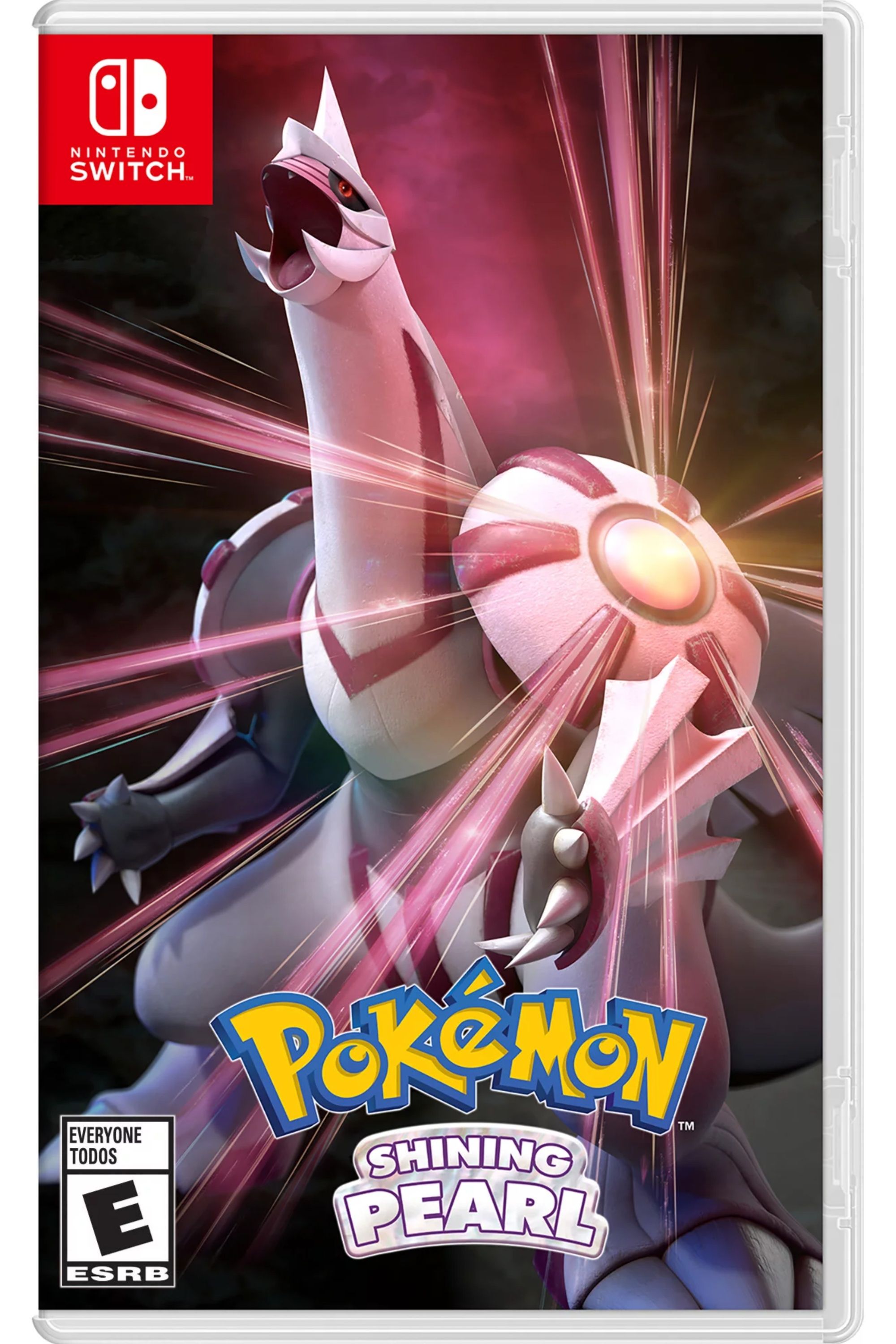 pokemon shining pearl on nintendo switch cover art