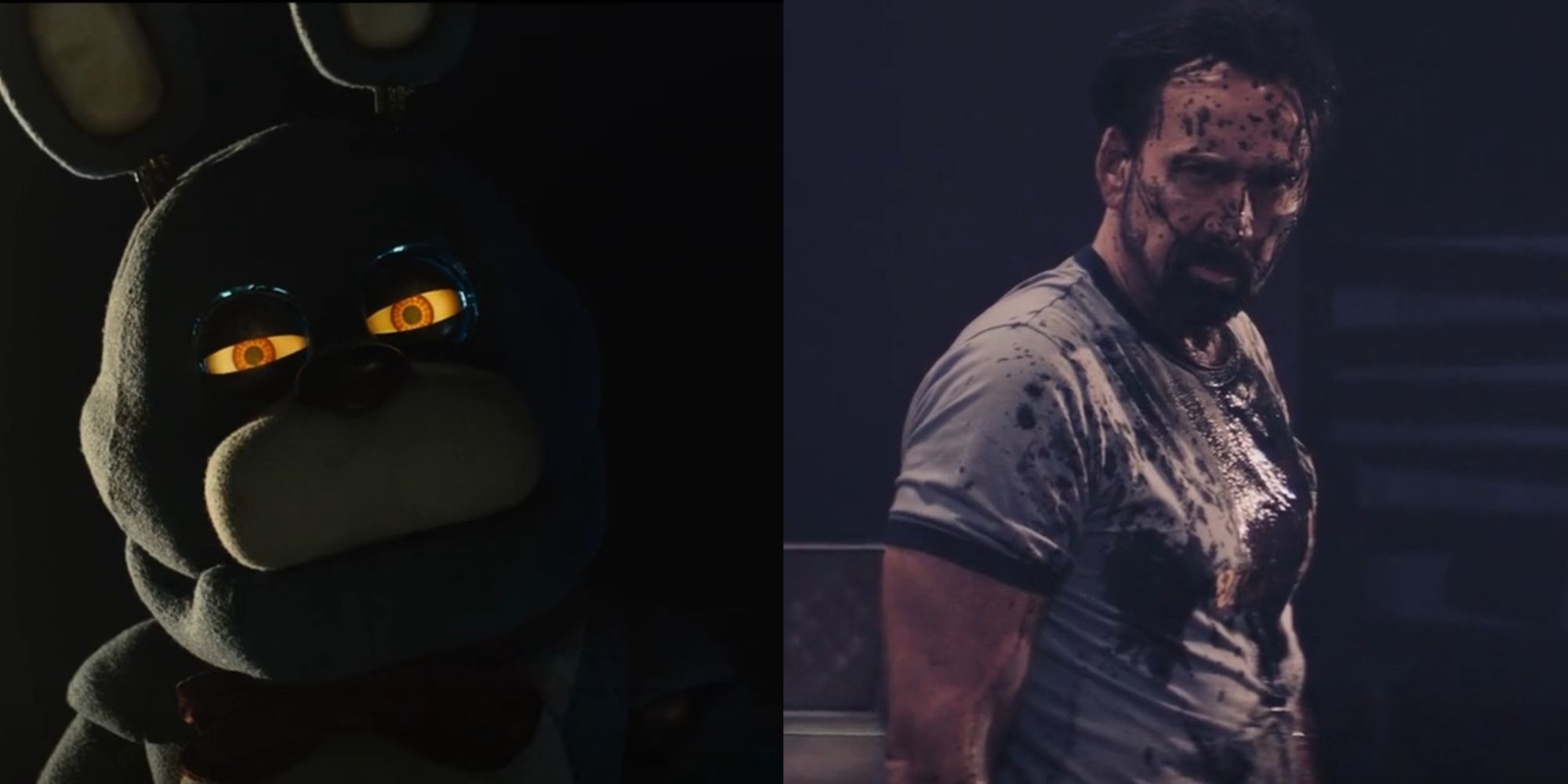 Five Nights At Freddy's Versus Willy's Wonderland: Bonnie And A Bloody Nick Cage