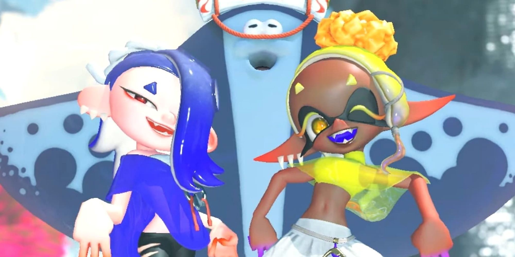 the deep cut trio from splatoon 3