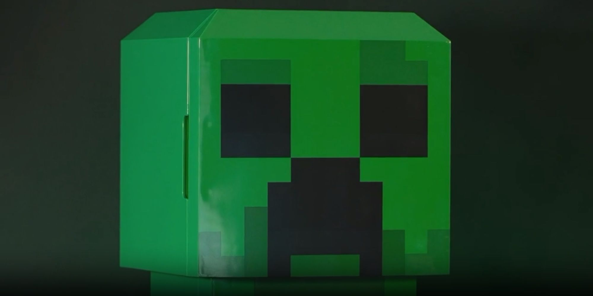Minecraft's Green Creeper Mini Fridge Is Almost 75 Percent Off For
