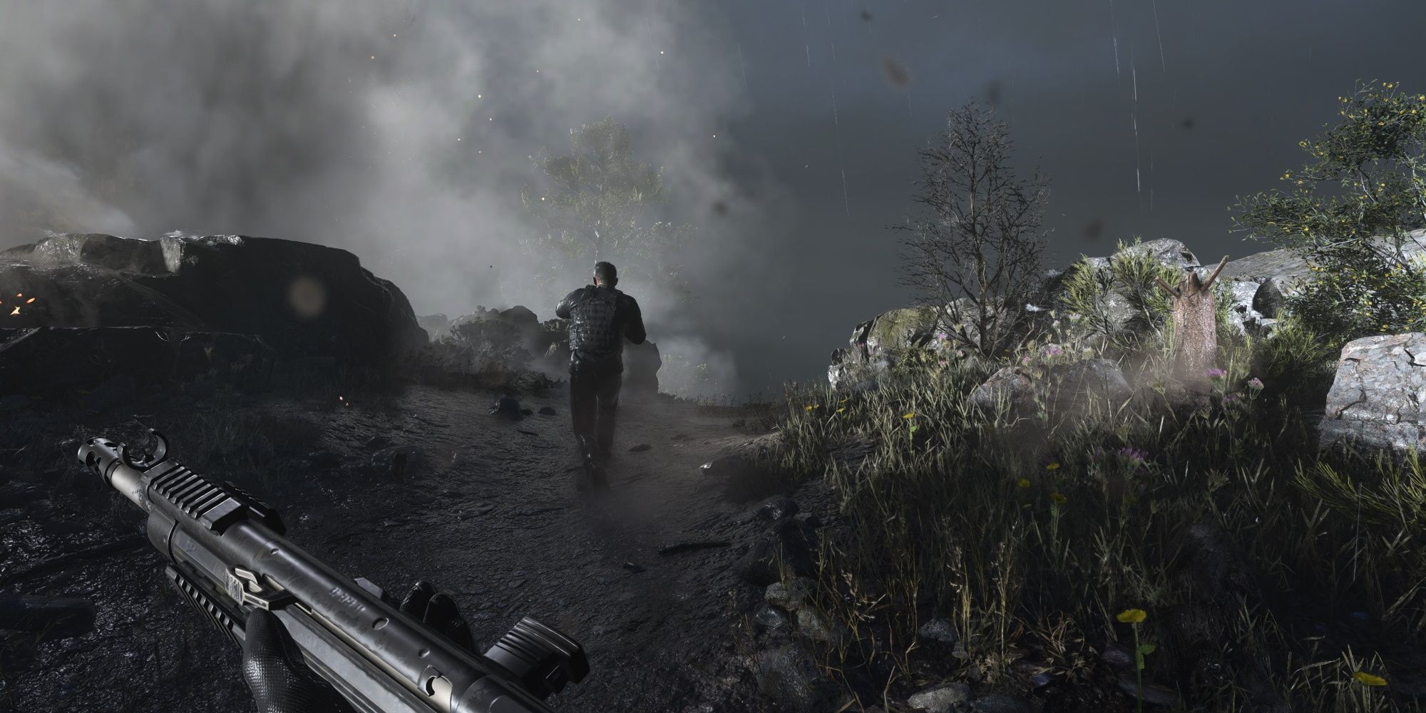 Modern Warfare 3 Operation 627 Player And Makarov Running Through Gunfire