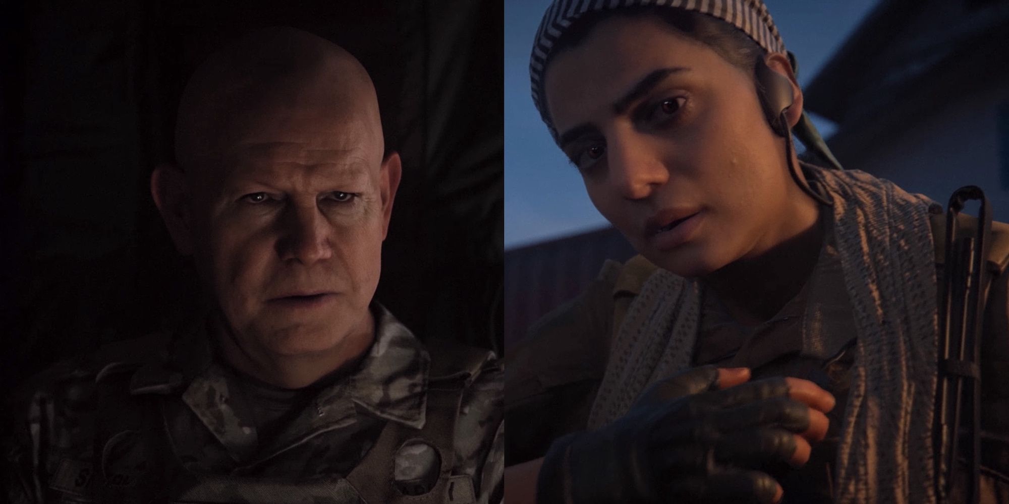 Modern Warfare 3 Shepherd and Farah Split image