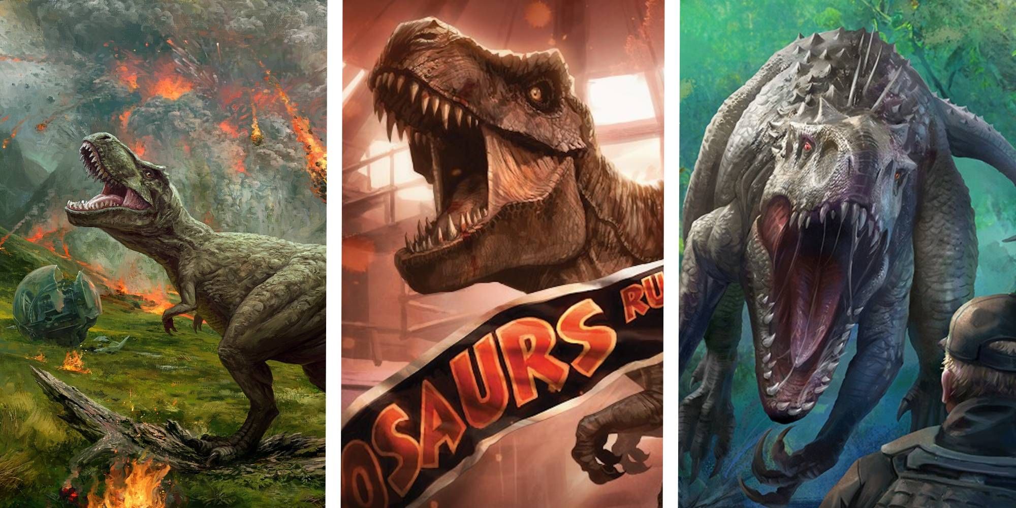 Coolest Jurassic World Dinosaurs, Ranked