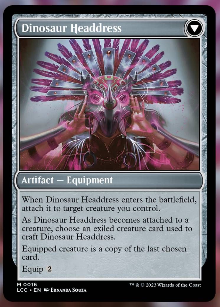 MTG - Dinosaur Headdress