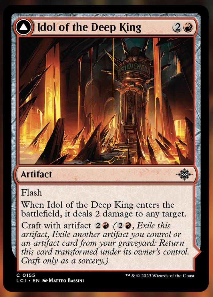 MTG - Idol of the Deep King