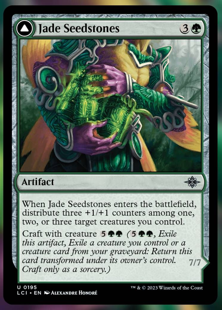 MTG - Jade Seedstones