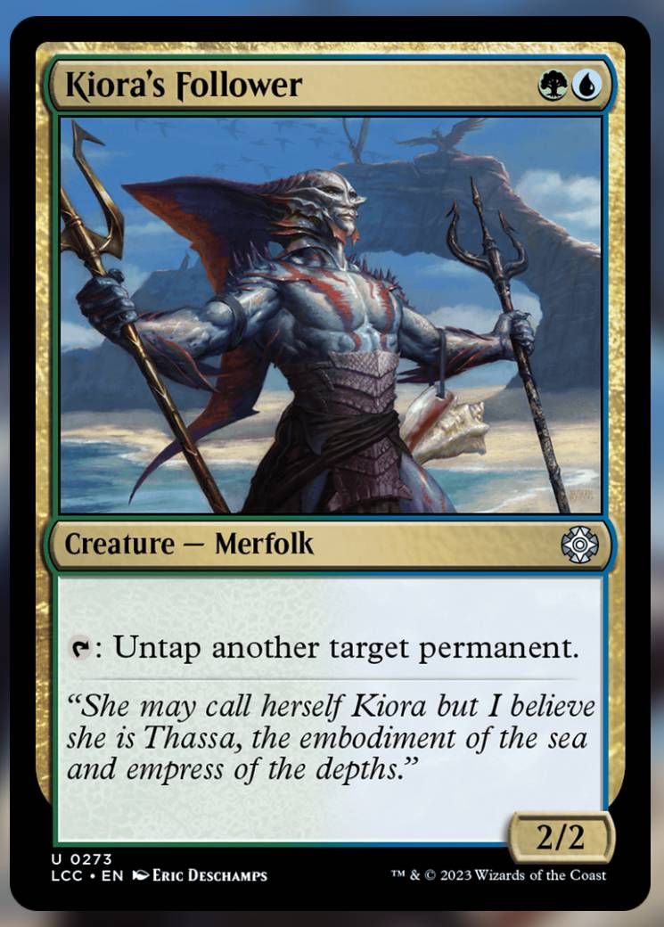 MTG - Kiora's Follower