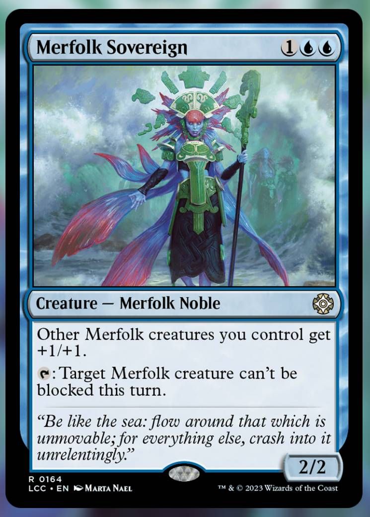 MTG - Merfolk Sovereign
