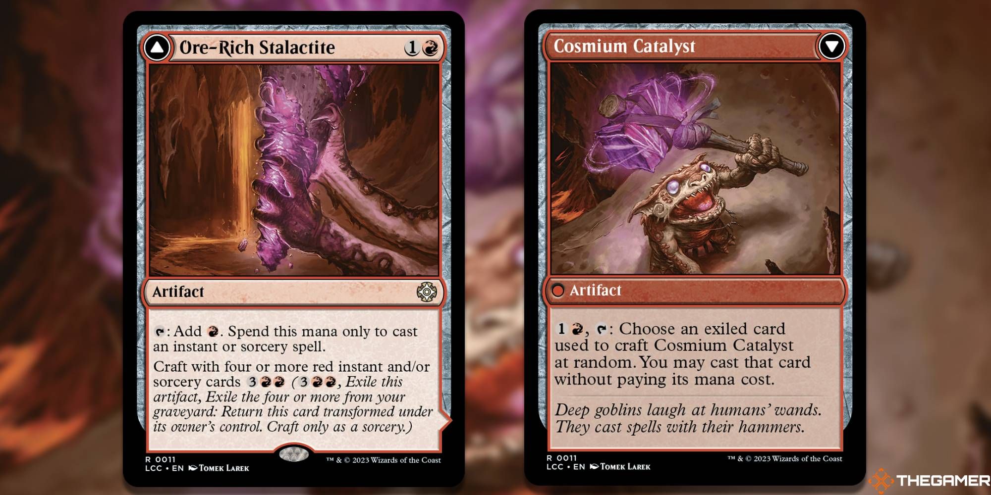 MTG - Ore Rich Stalactine _ Cosmium Catalyst