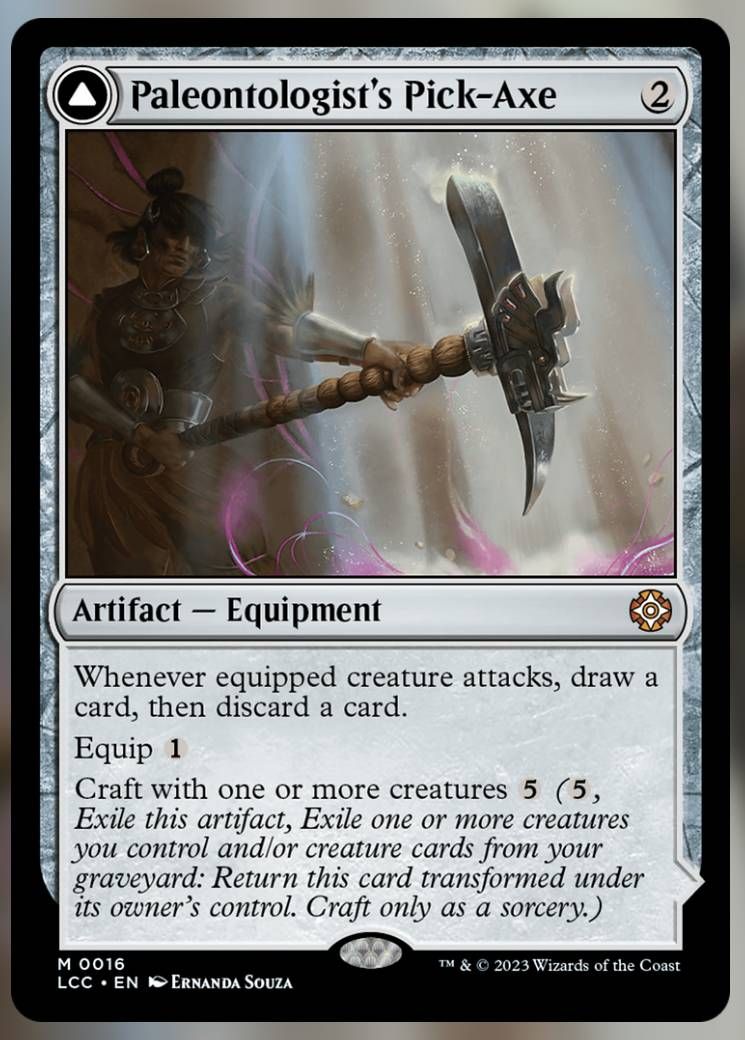 MTG - Paleontologist's Pick-Axe