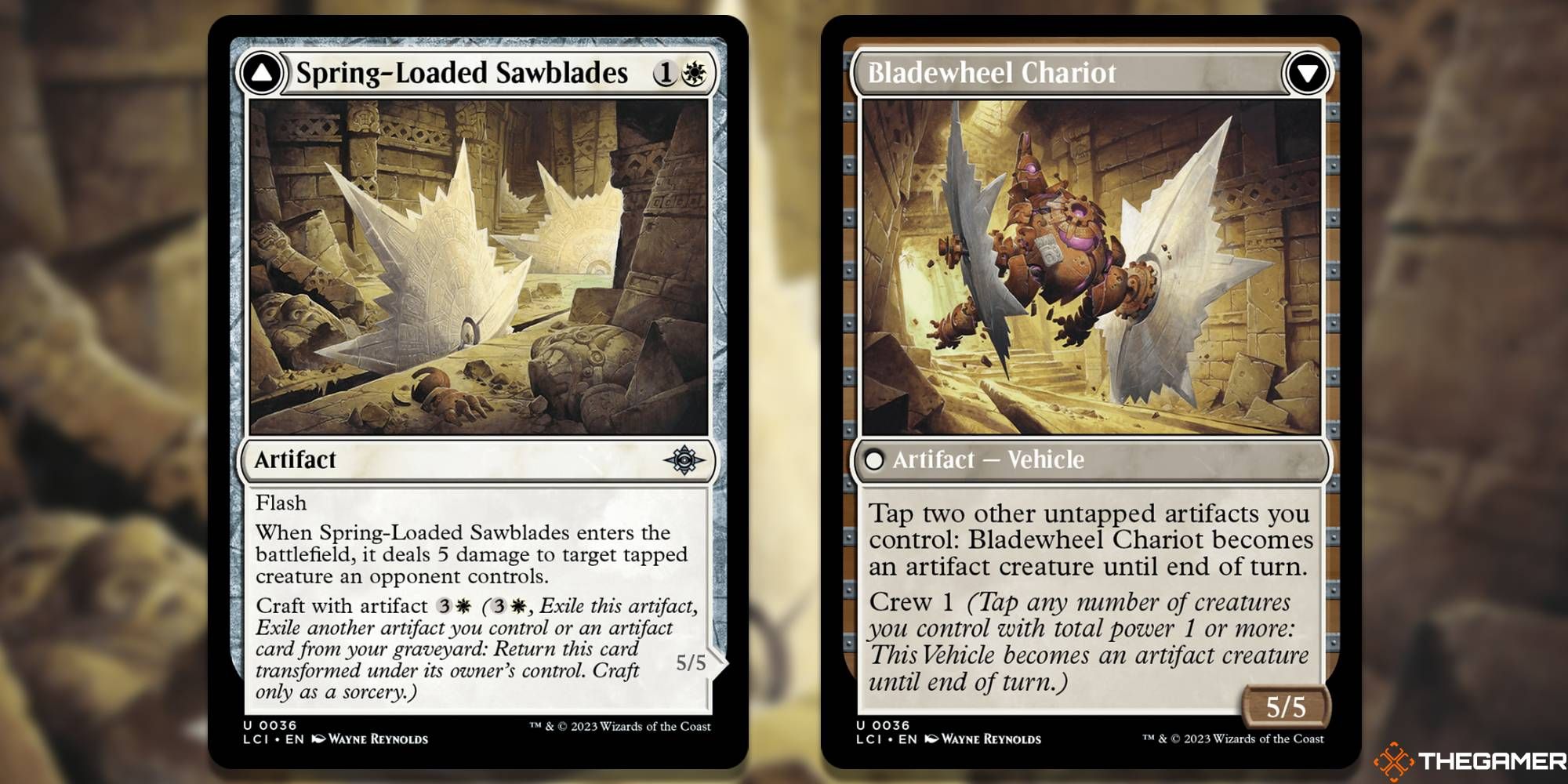 MTG - Spring-Loaded Sawblades _ Bladewheel Chariot