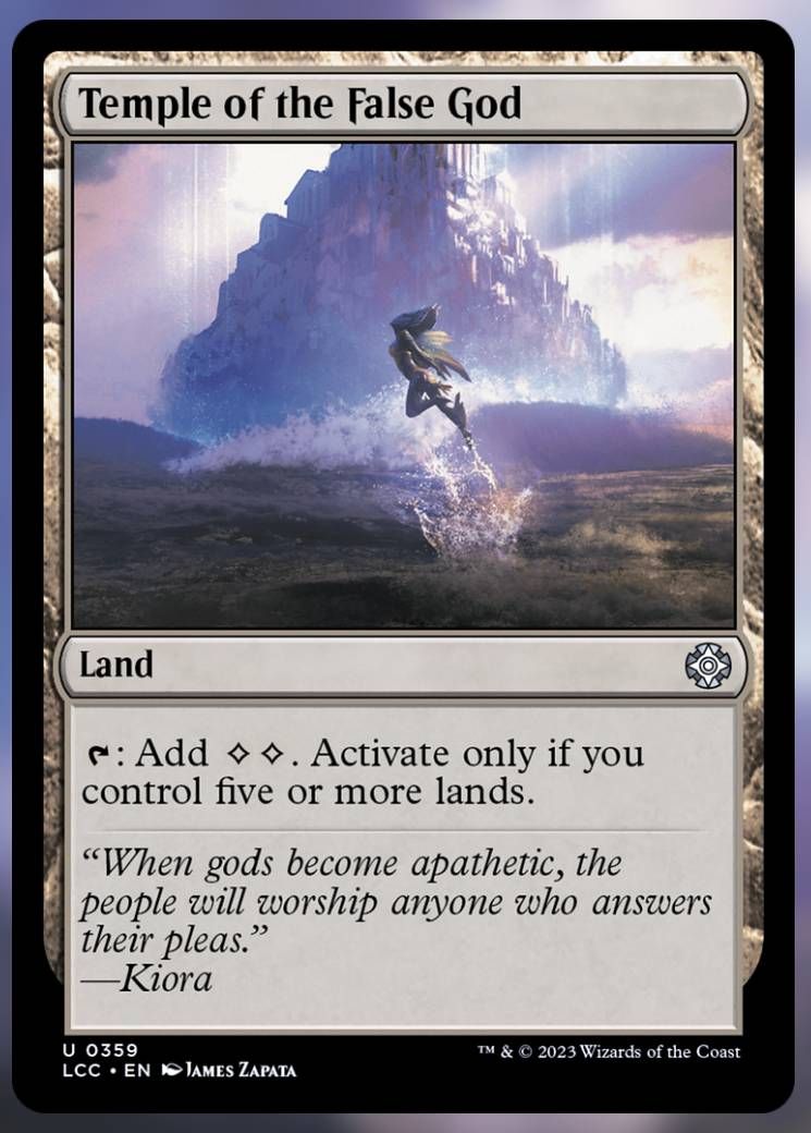 MTG - Temple of the False God
