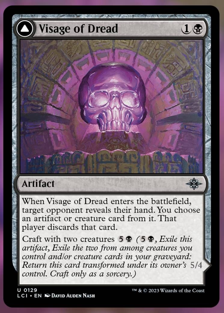 MTG - Visage of Dread