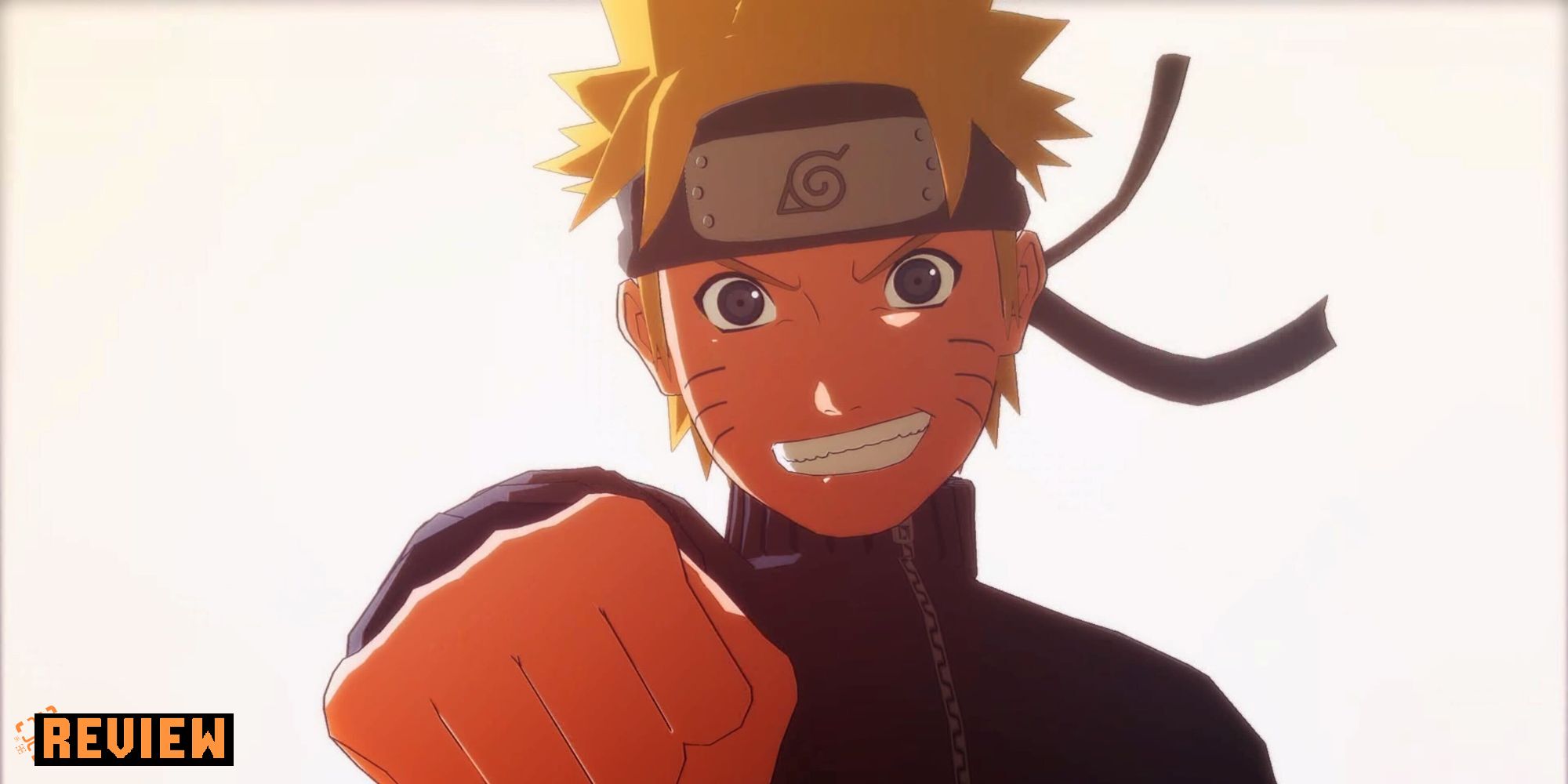 Naruto holding his fist out for Ultimate Ninja Storm Connections' review.