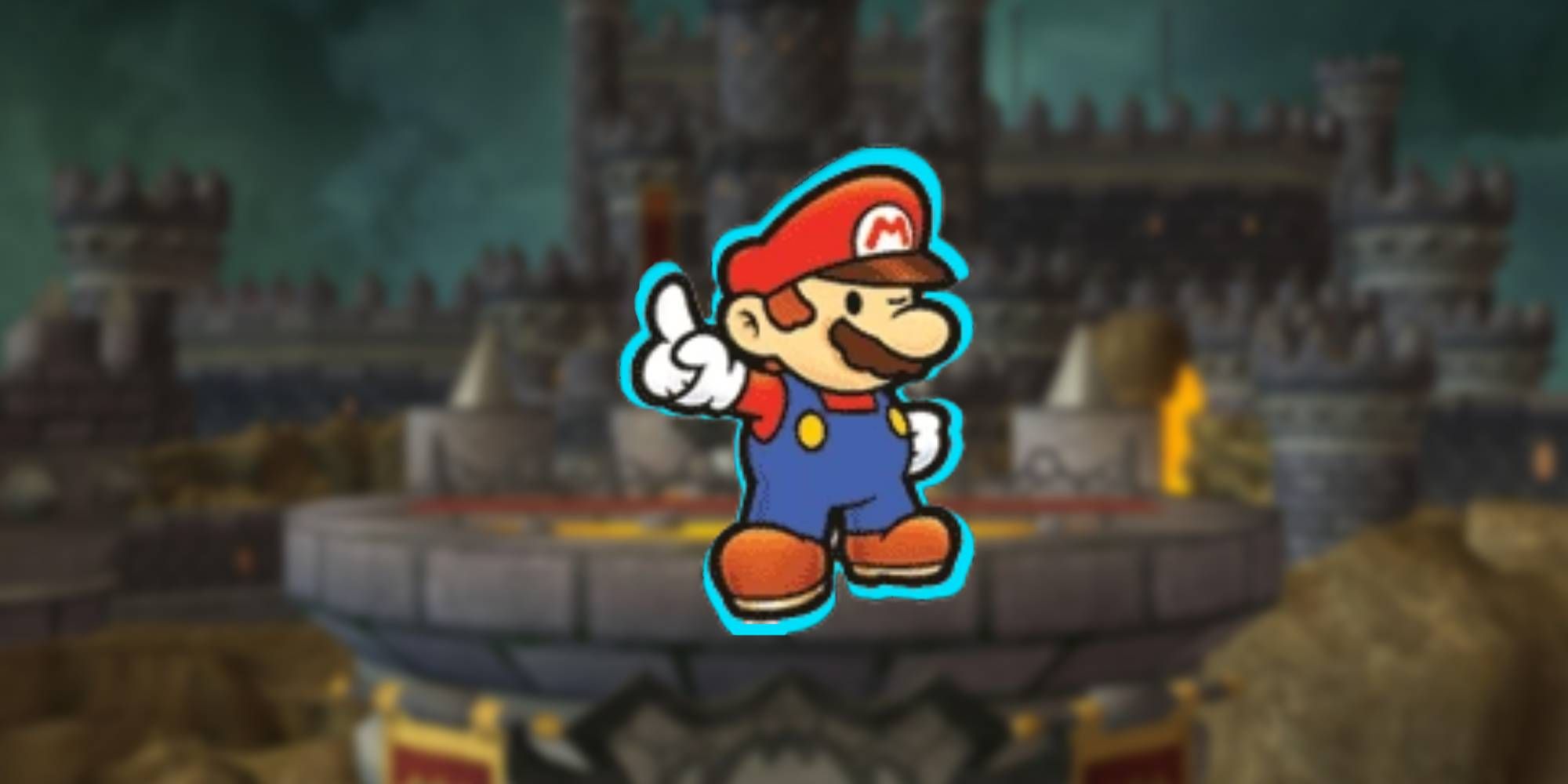 Paper Mario Wagging Finger