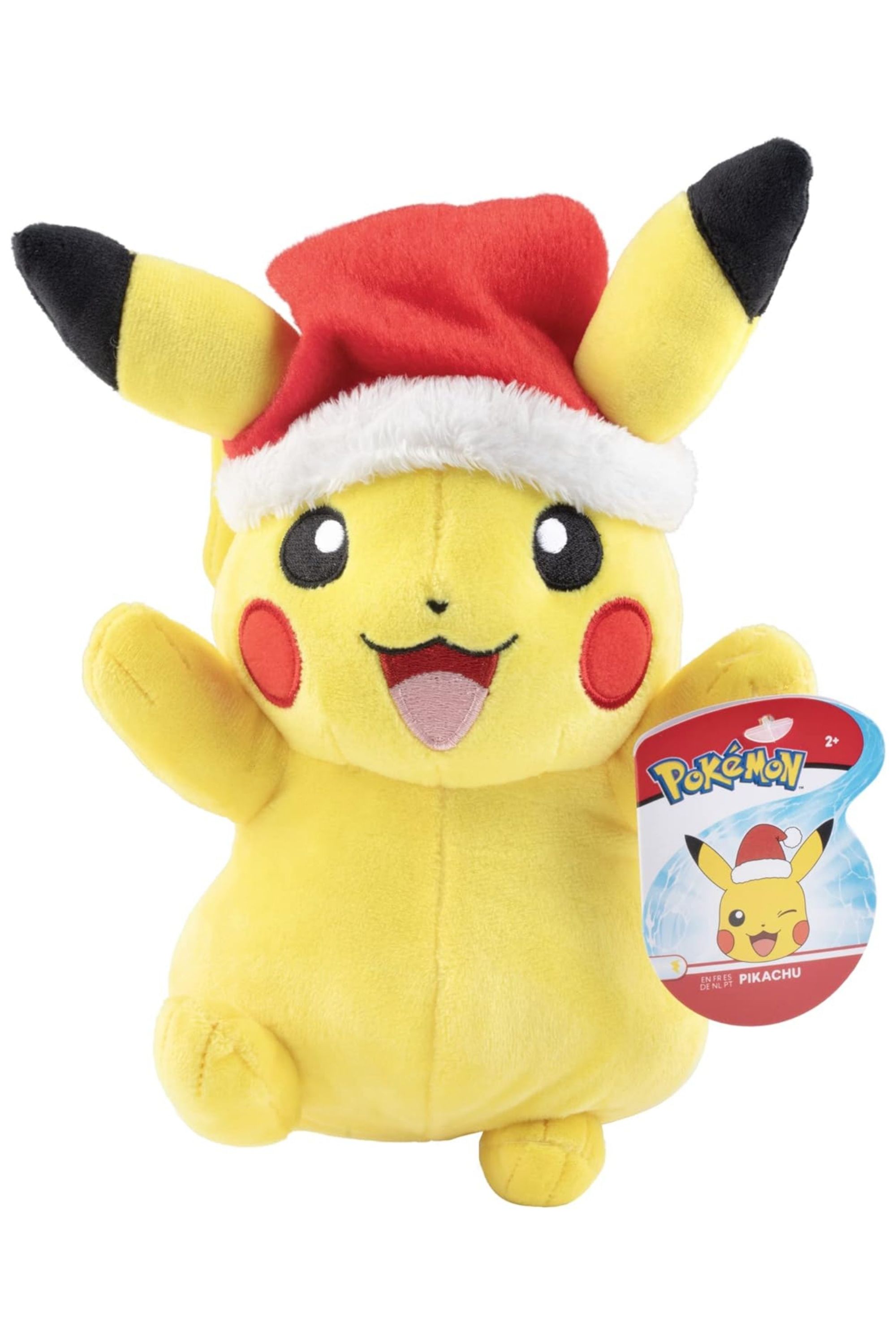 Pikachu With Santa Hat Plush