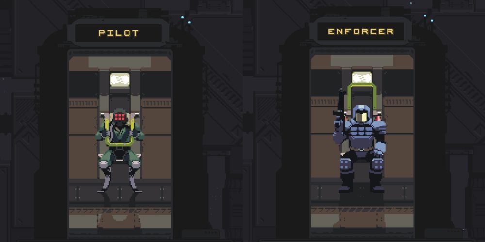 Pilot And Enforcer Menu Icons From Risk of Rain Returns
