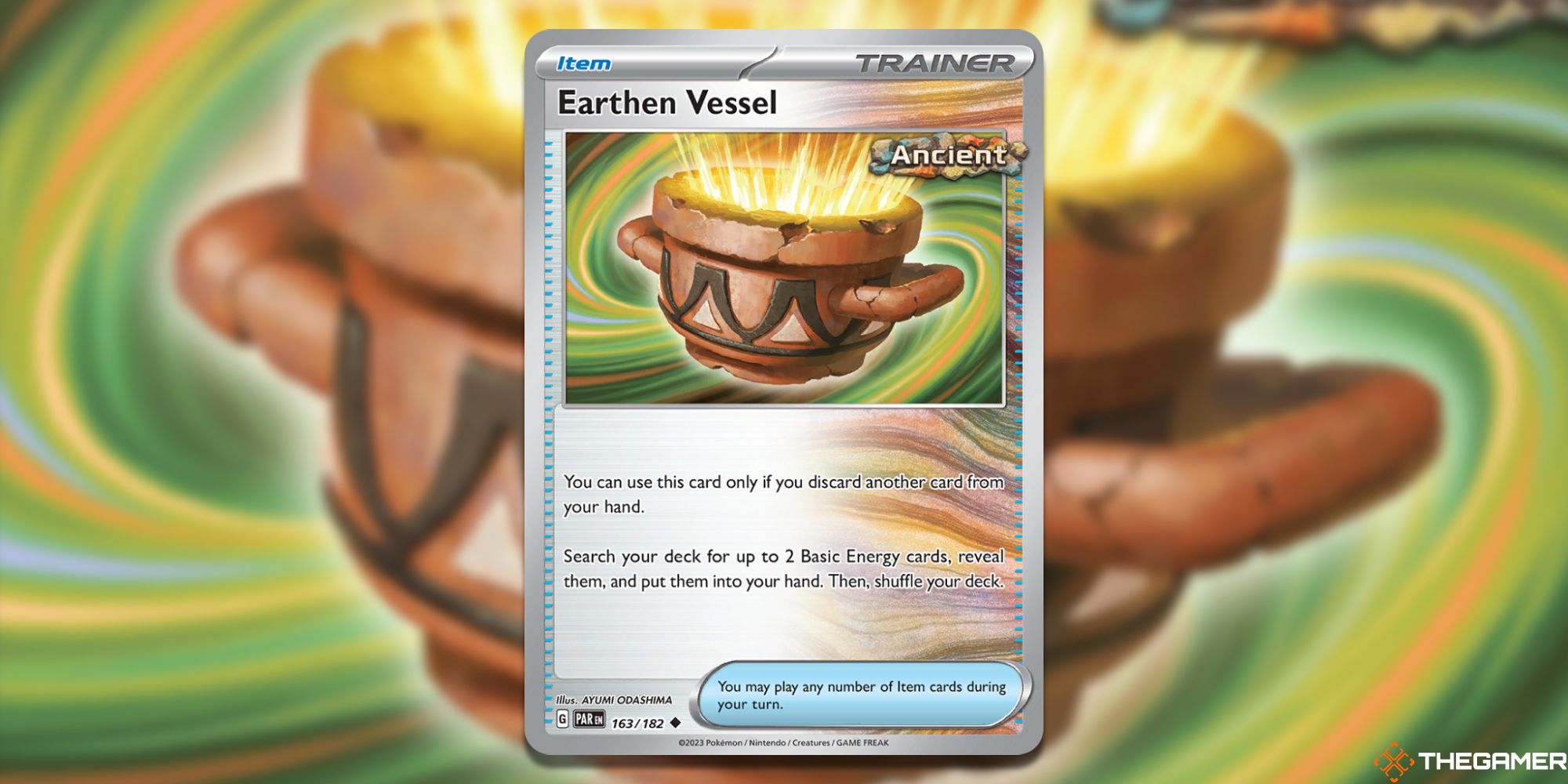 Pokemon TCG Earthen Vessel Card