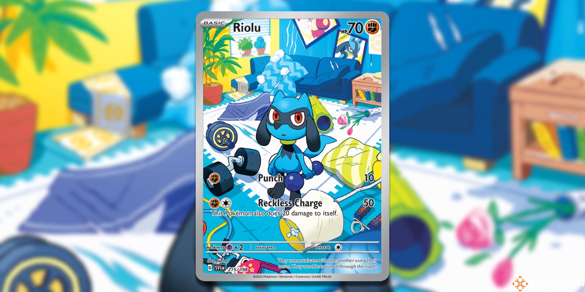 Pokemon TCG Riolu Card