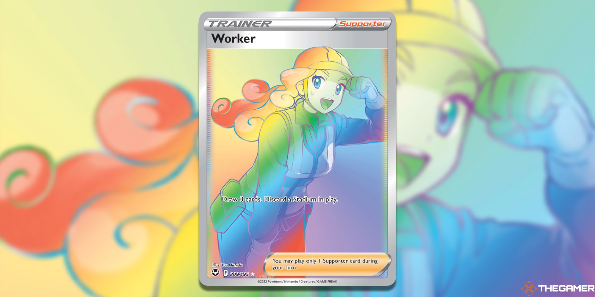 Pokemon TCG Worker Card
