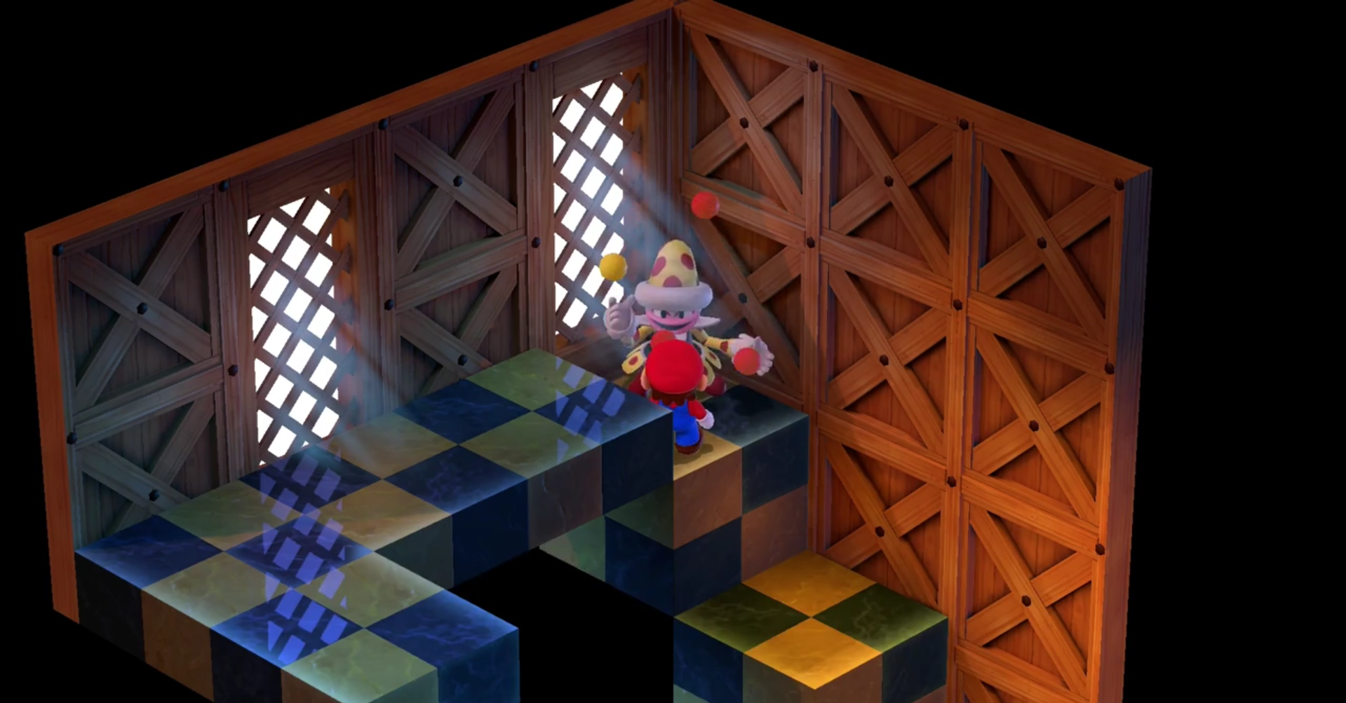 Knife Guy in Booster's Tower in Super Mario RPG.
