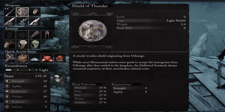 Shield of Thunder in Lords of the Fallen