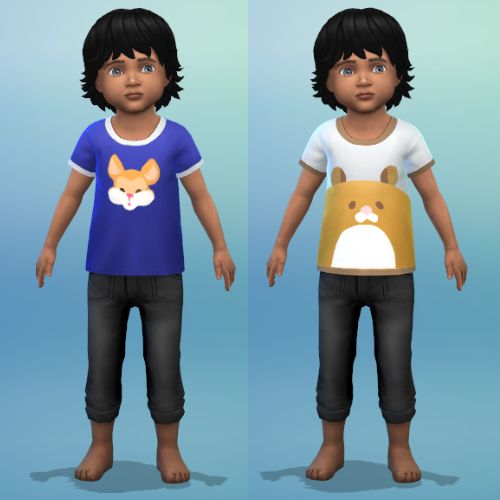 SIms 4 MFPS toddler t-shirts