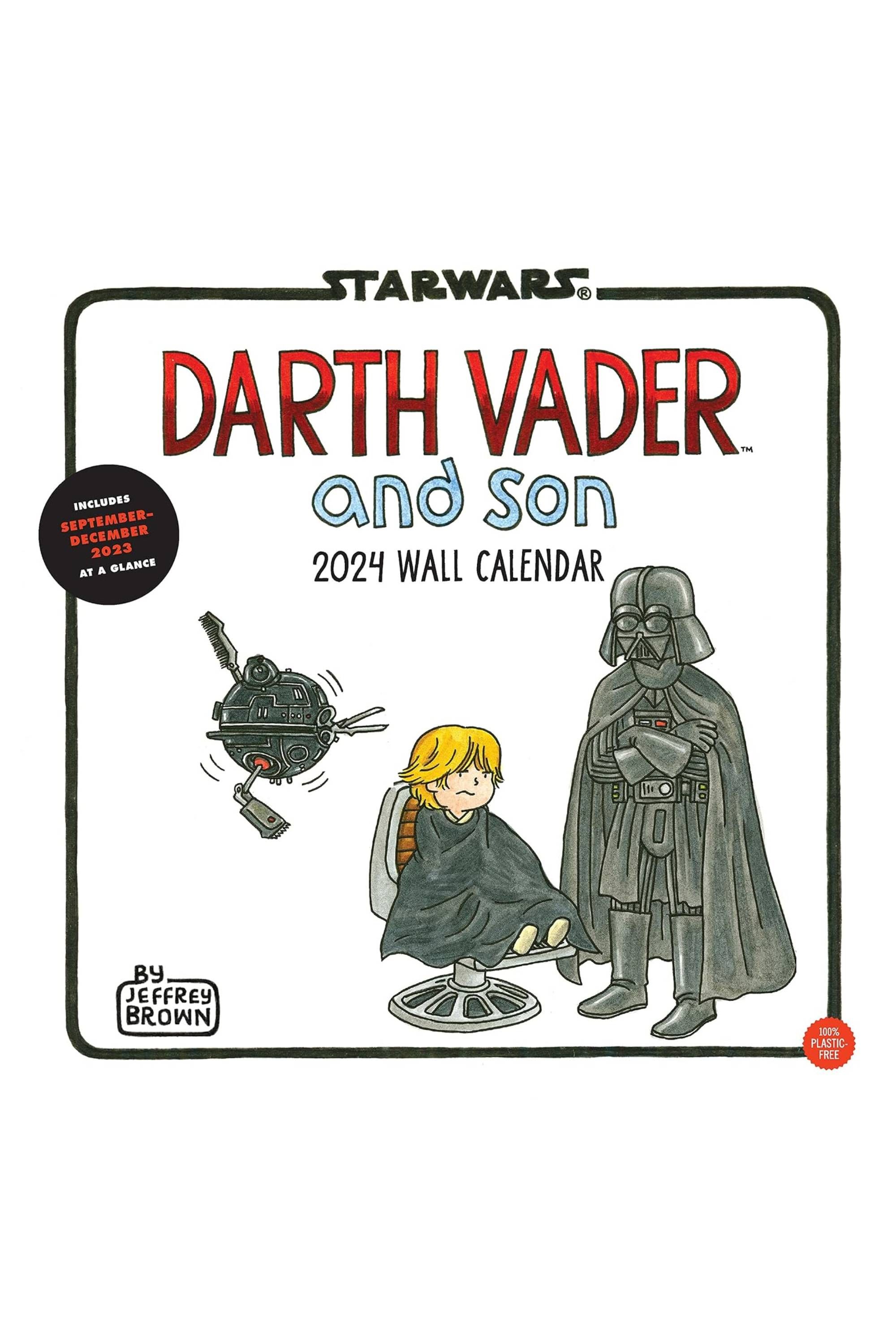 Star Wars_ Darth Vader and Son 2024 Wall Calendar