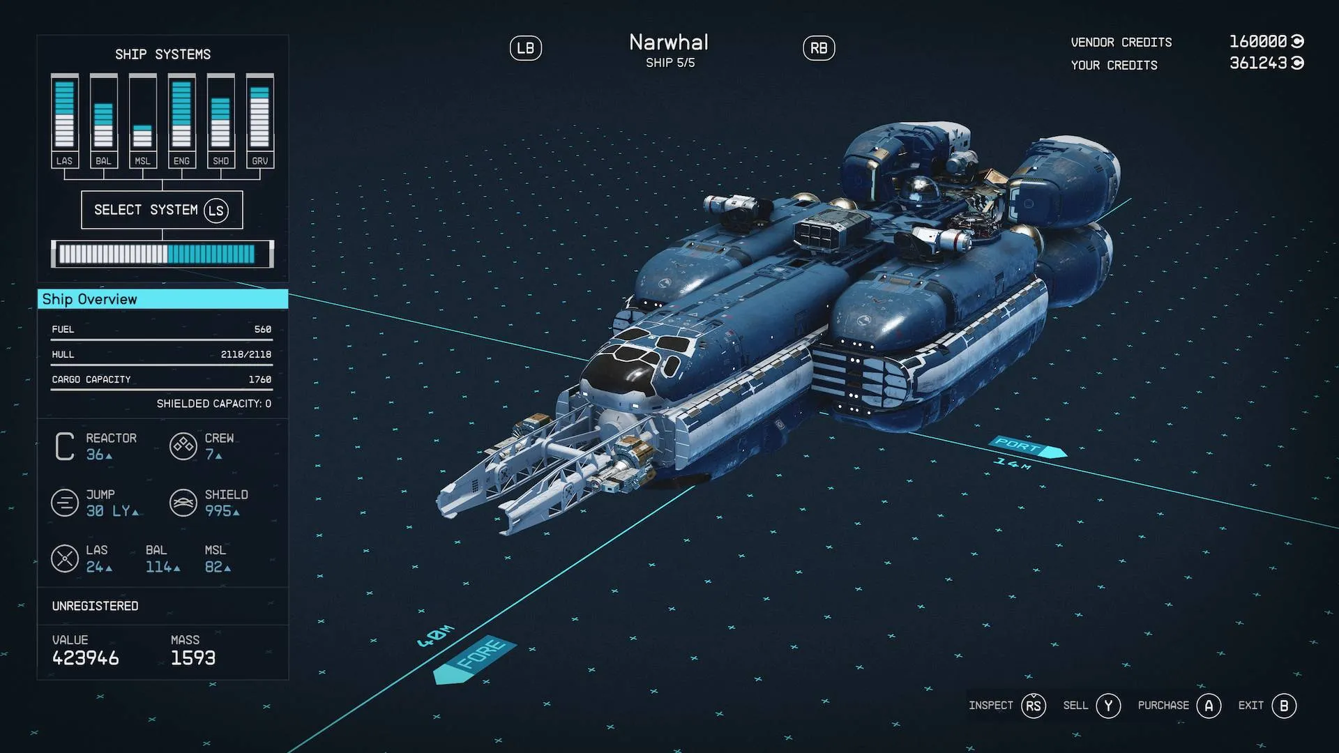 Where To Find The Taiyo Narwhal Ship In Starfield