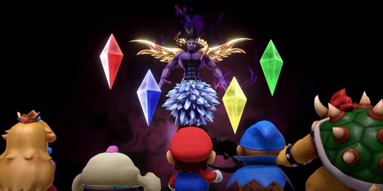 super-mario-rpg-easter-eggs-secrets-and-hidden-details-super-mario-rpg-remake-culex-looking-down-on-peach-mallow-mario-geno-and-bowser.jpg (750×375)