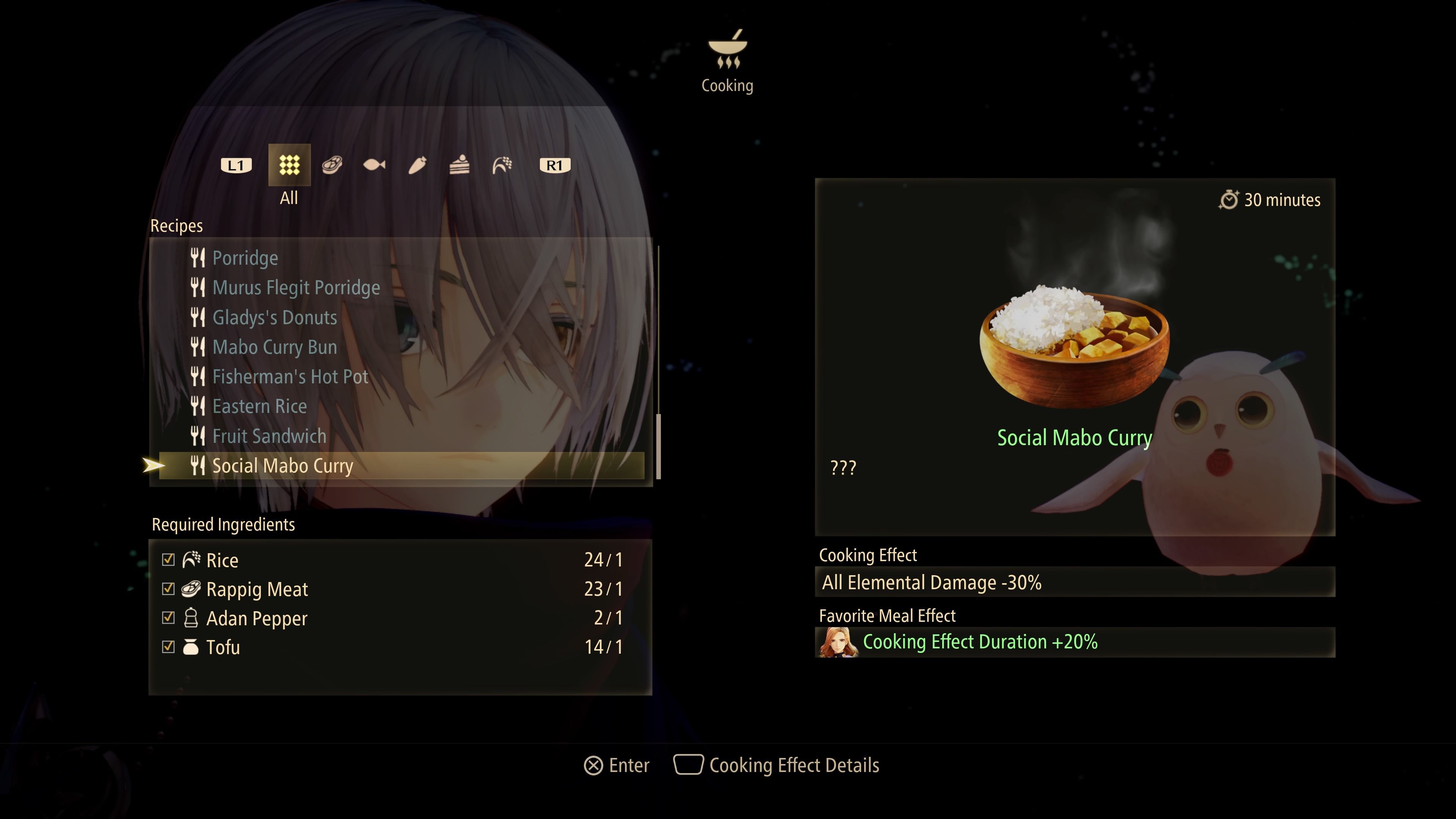 The Social Mabo Curry Recipe in Tales of Arise: Beyond the Dawn