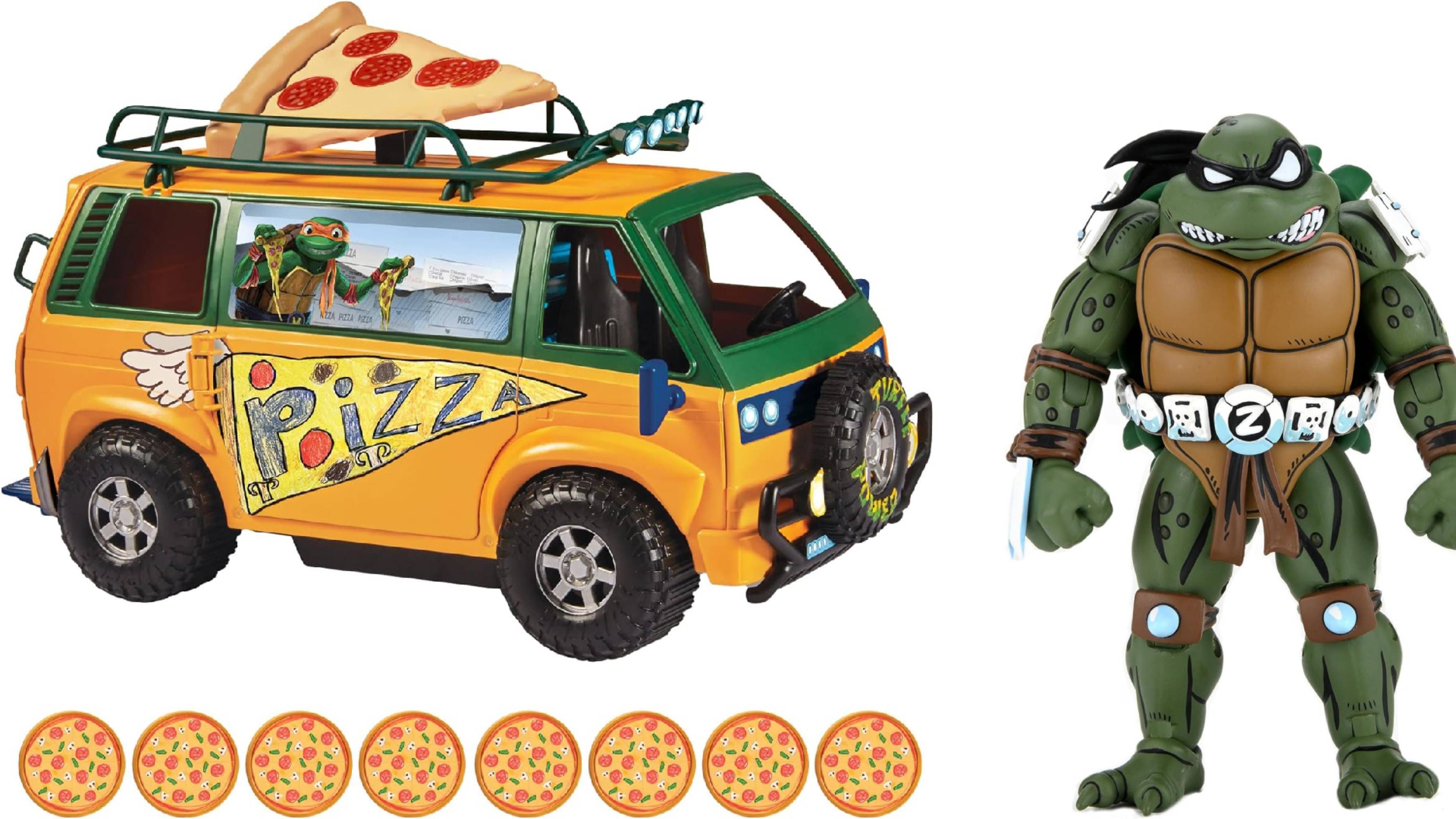 Teenage Mutant Ninja Turtles Van and Slash