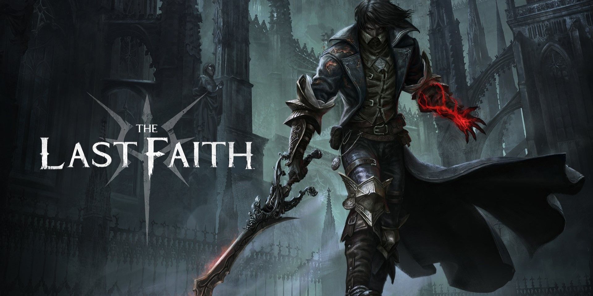 The Last Faith cover with the protagonist holding a sword