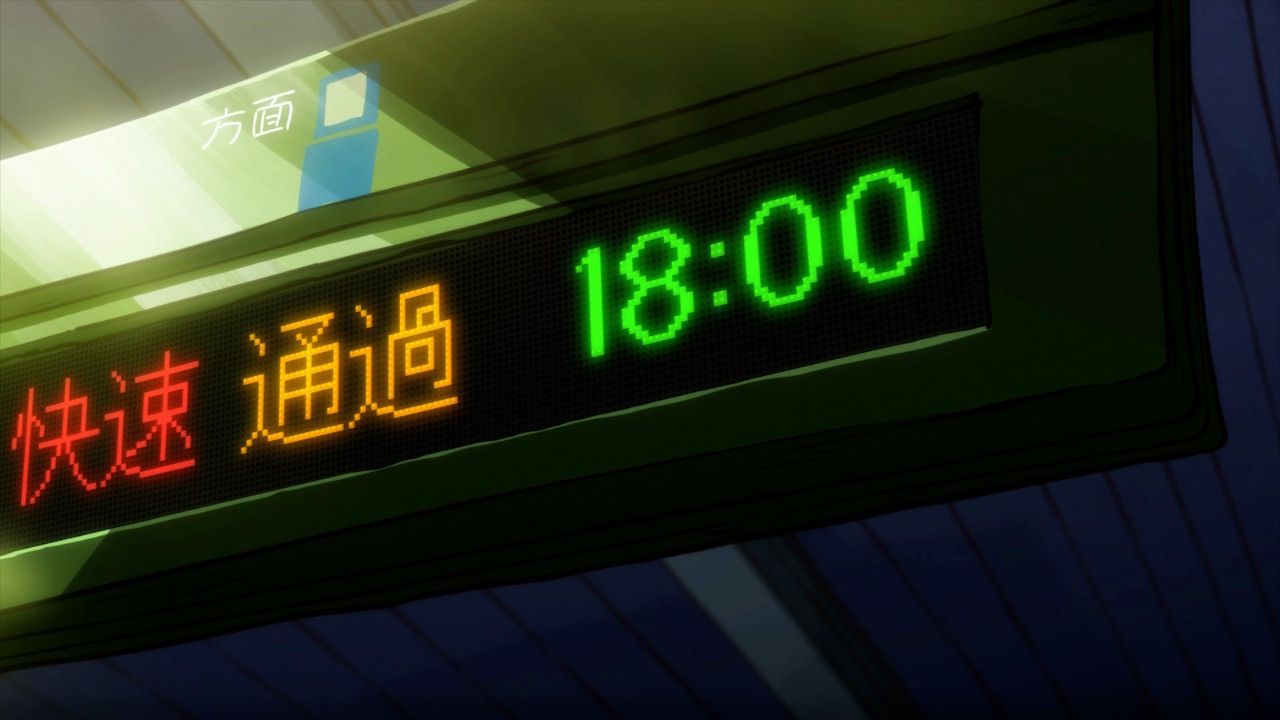 the train station clock showing 1800 persona 5 tactica p5t ending