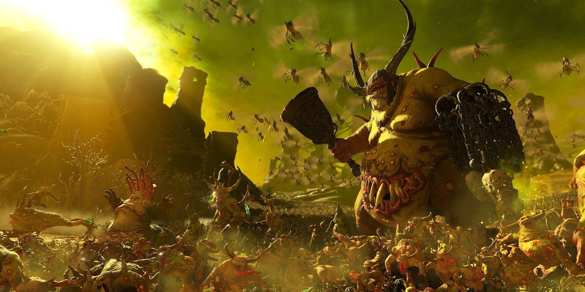 Total War Warhammer 3 Nurgle Chaos Army