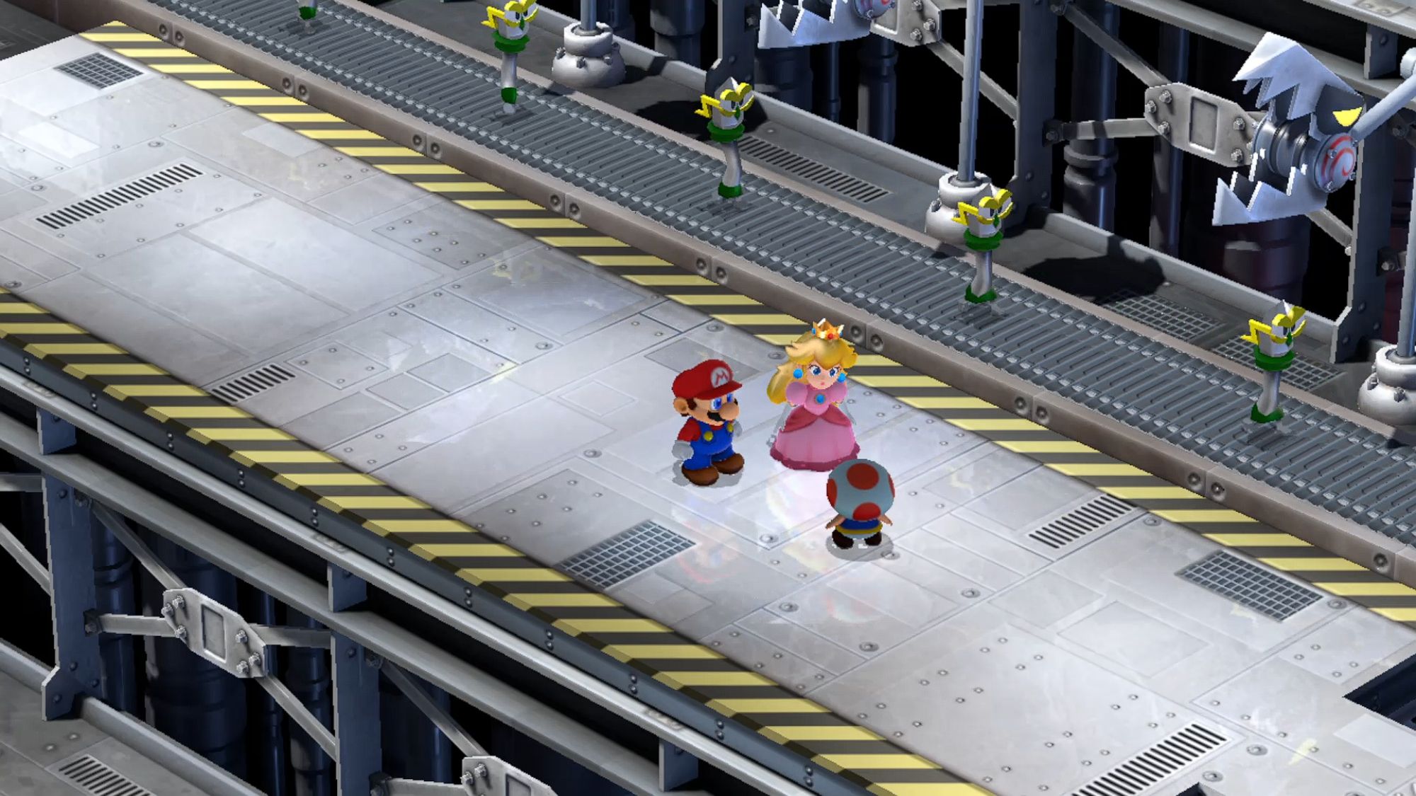 Super Mario RPG Mario About To Buy Things From Toad
