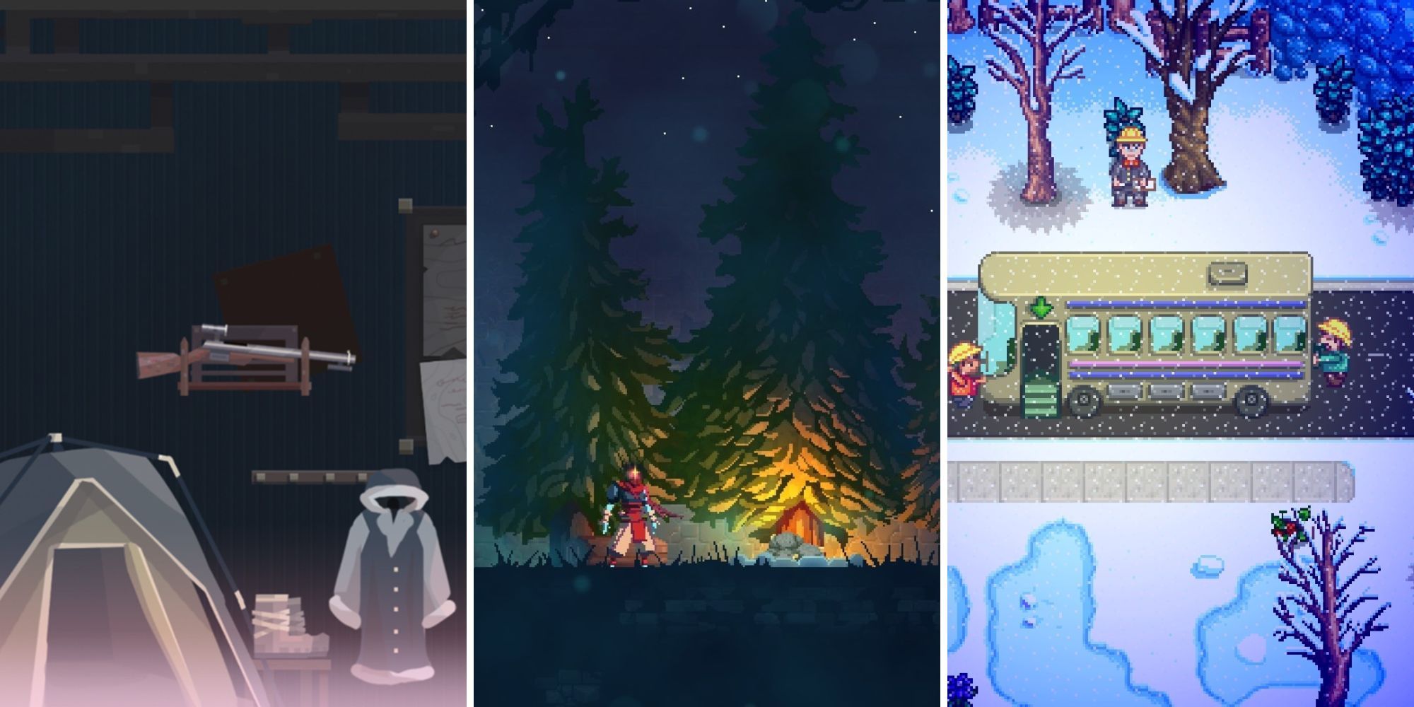 Updated Best Mobile Indie Games with Stardew Valley and other indie titles side by side