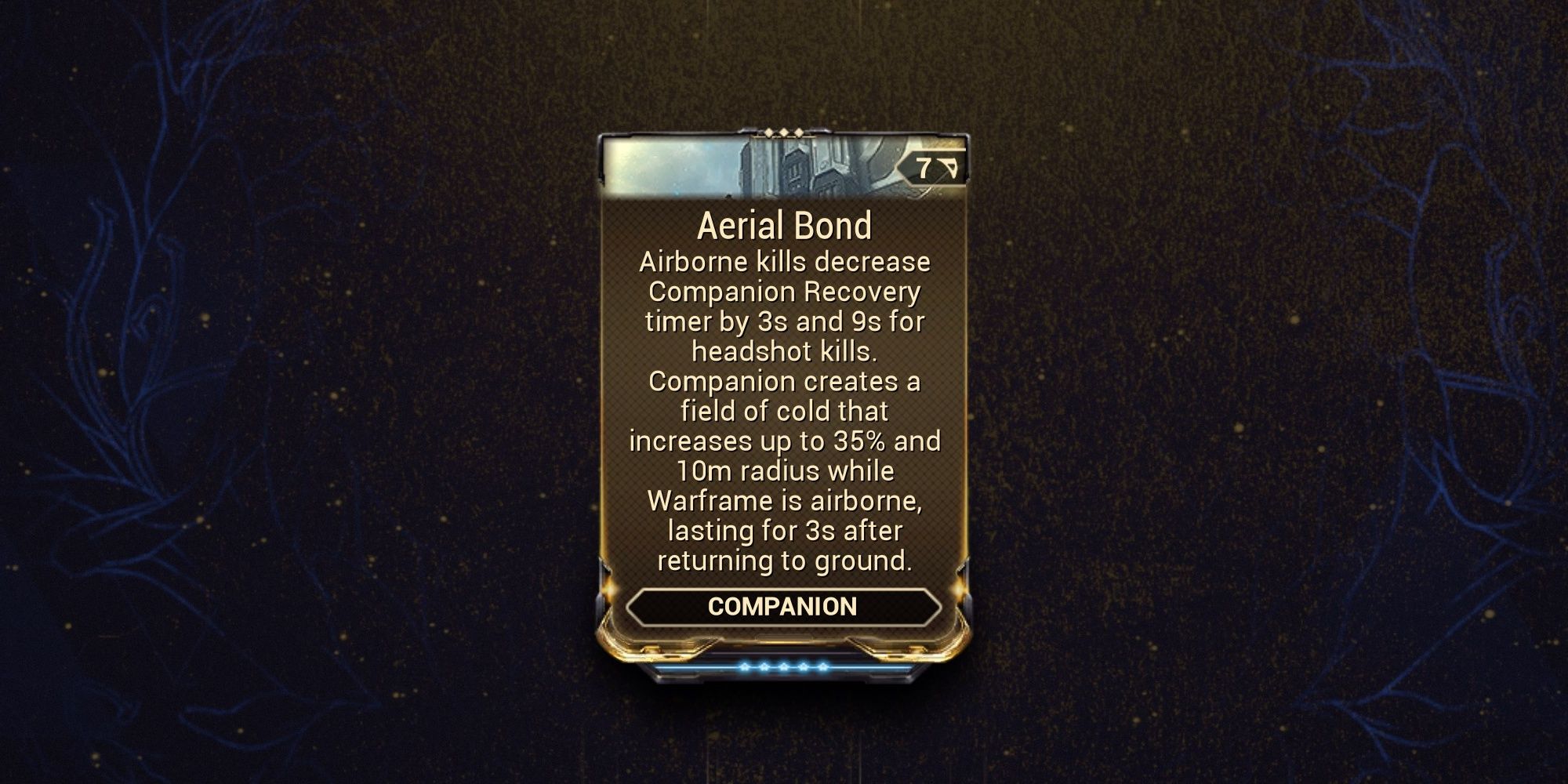 Warframe Aerial Bond Mod