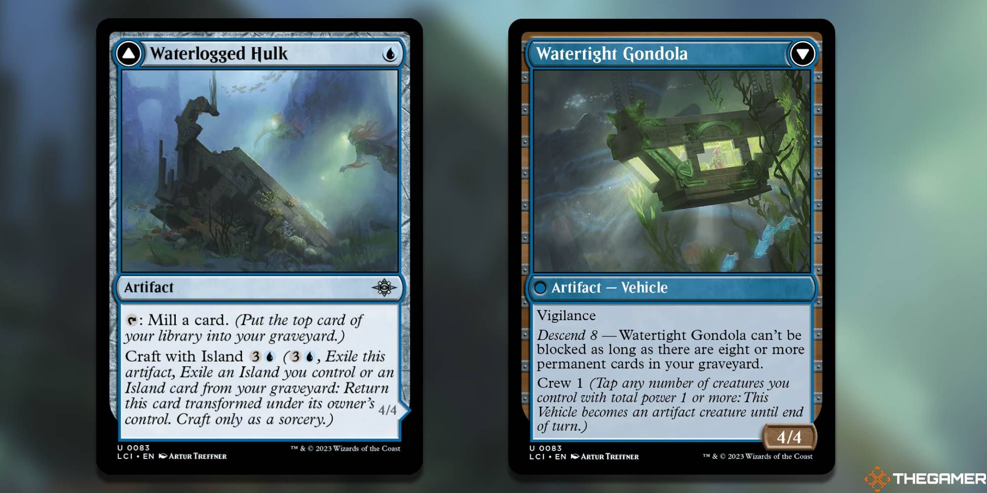 MTG - Waterlogged Hulk + Watertight Gondola