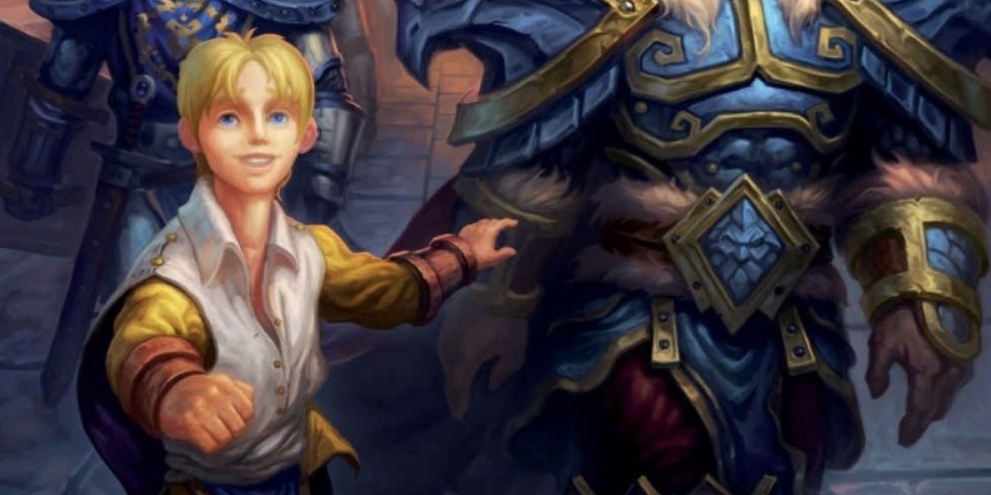 World of Warcraft young Anduin with his father Varian