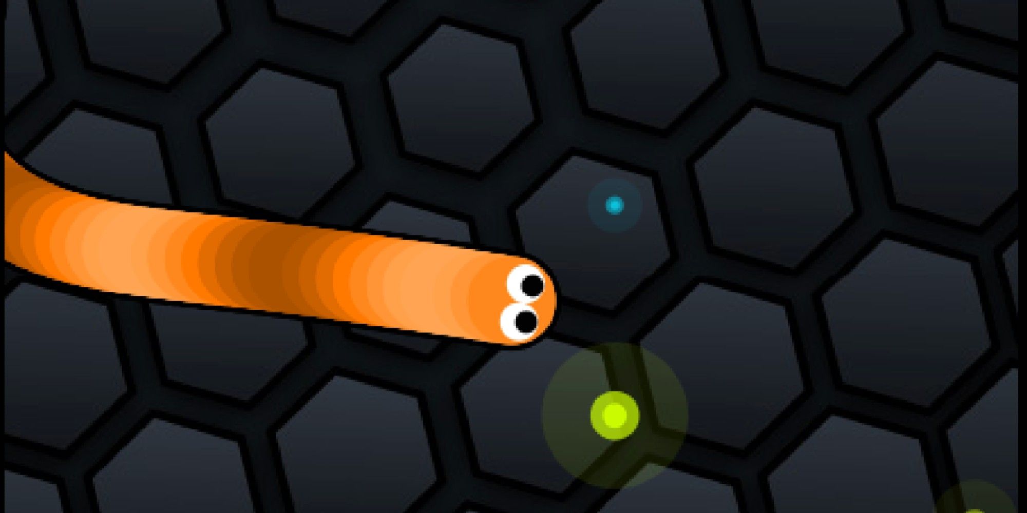 In Slither.io gleiten Sie umher und fangen Kugeln ein