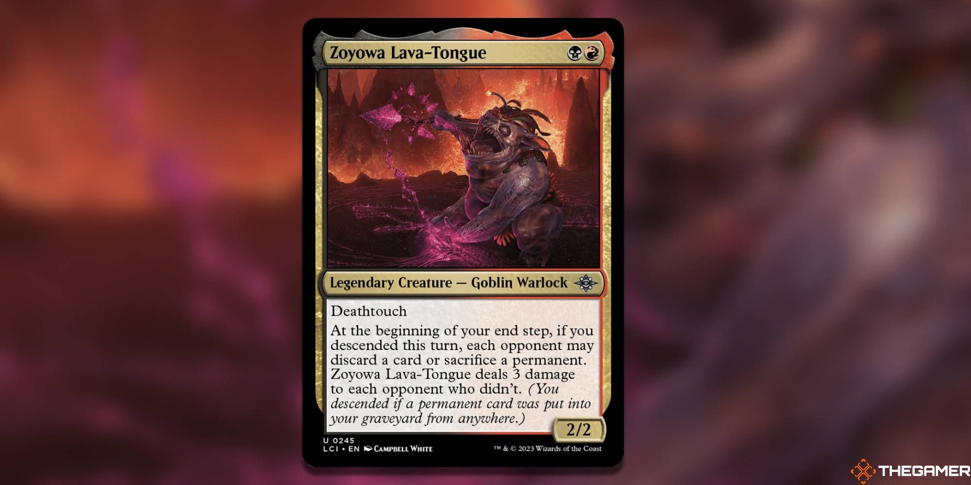 MTG - Zoyowa, Lava-Tongue