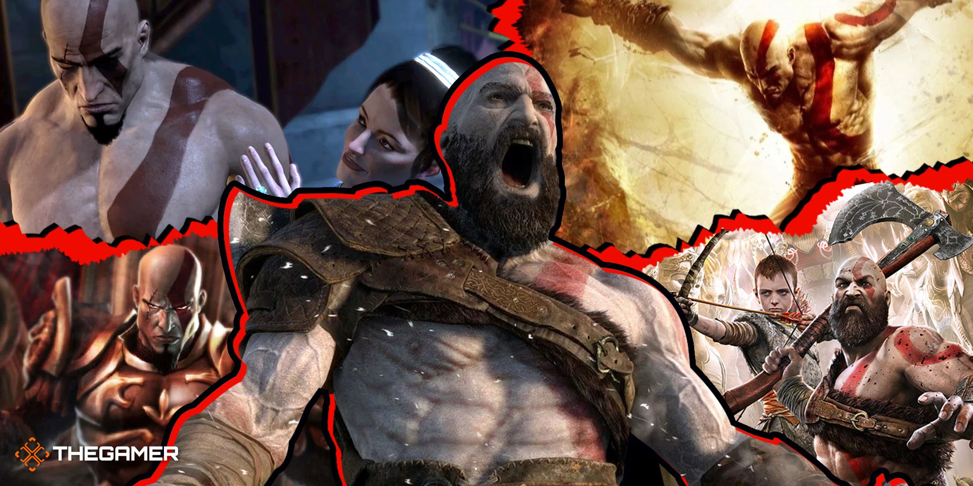 Kratos Character development and growth