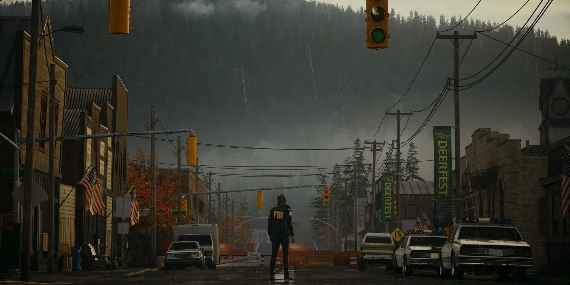 Alan Wake 2: An FBI Agent Entering The Haunted Town Of Bright Falls