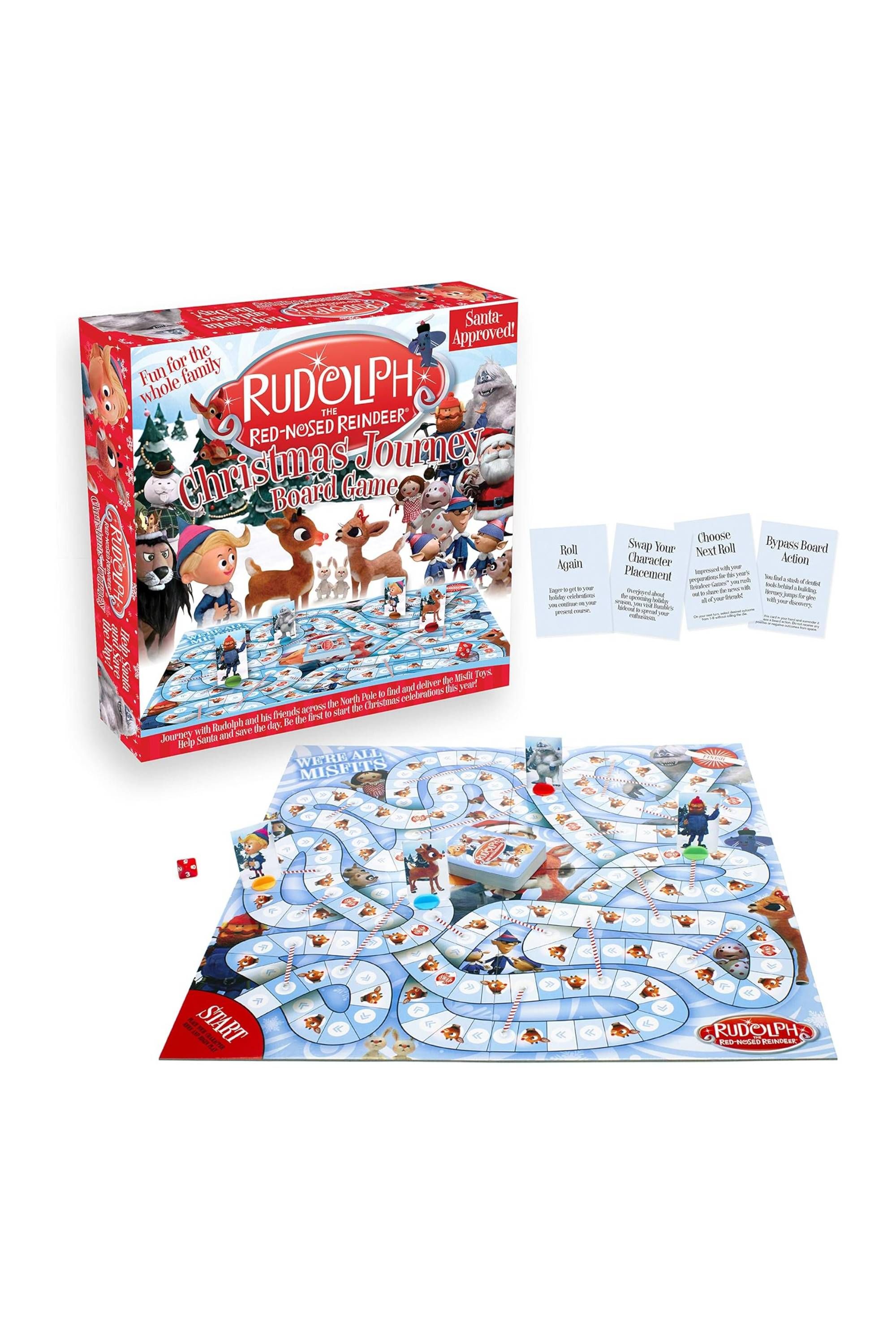 Aquarius Rudolph The Red-Nosed Reindeer Board Game