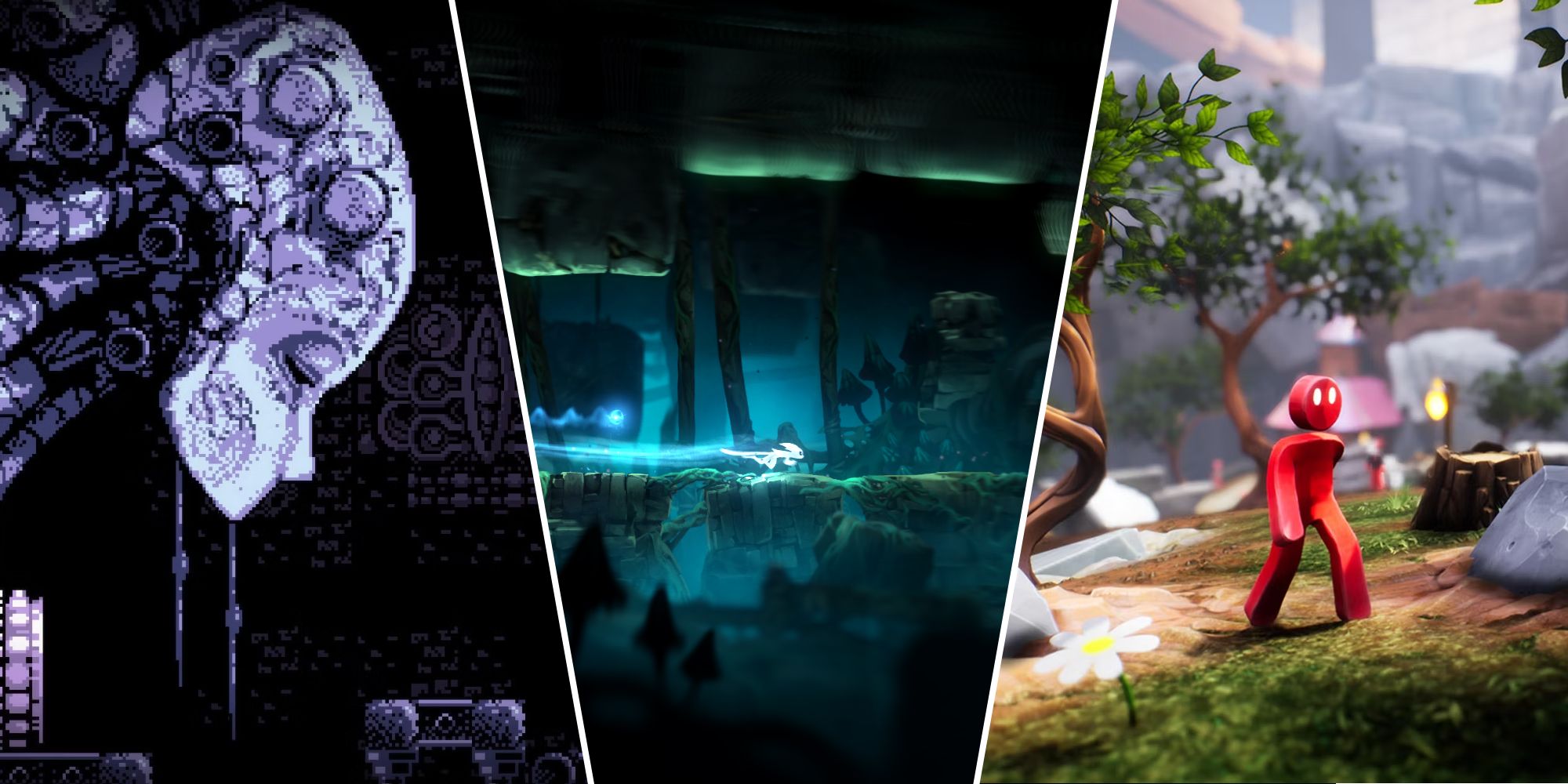 Axiom Verge, Ori and the Blind Forest, and Supraland