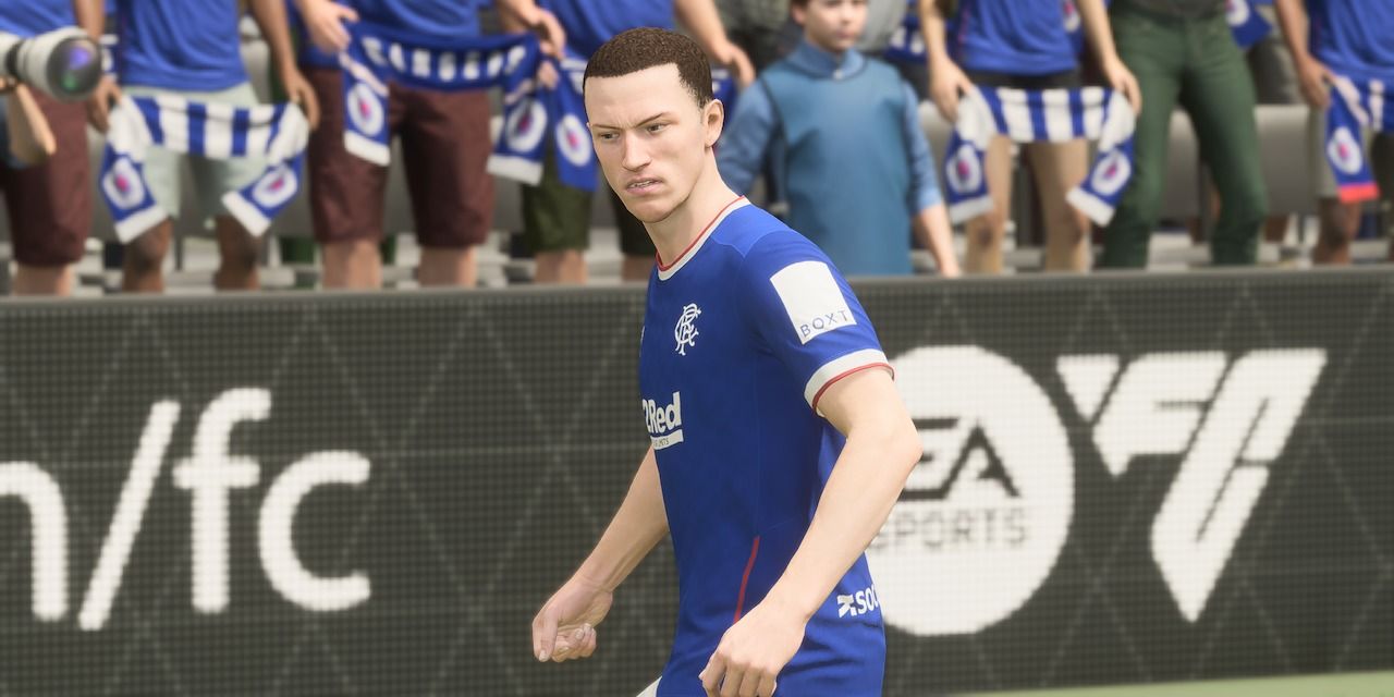 EA Sports FC 24: Bailey Rice playing for Rangers