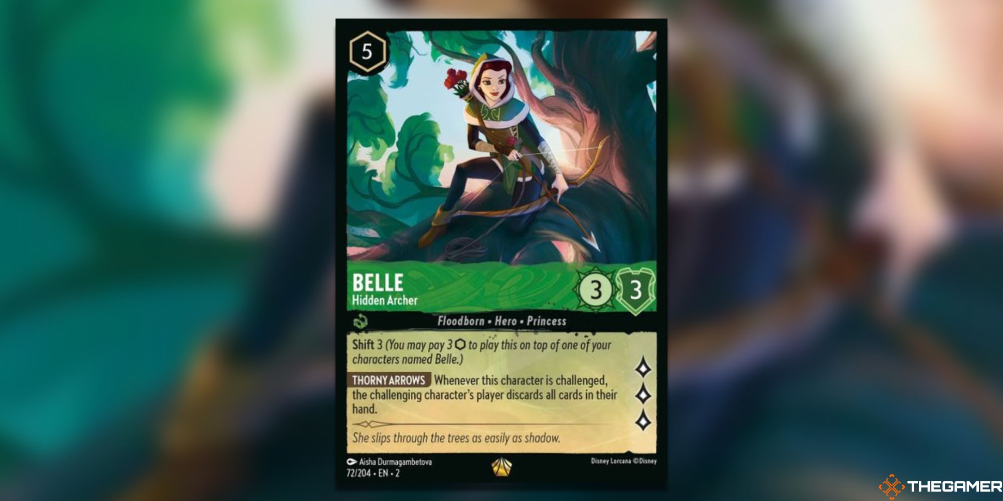 Belle, Hidden Archer Card